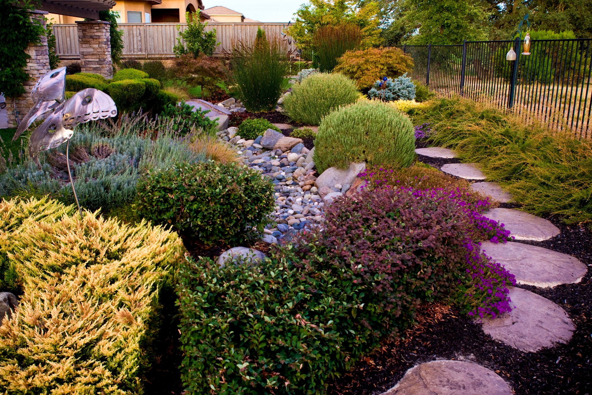 Lush Garden Path