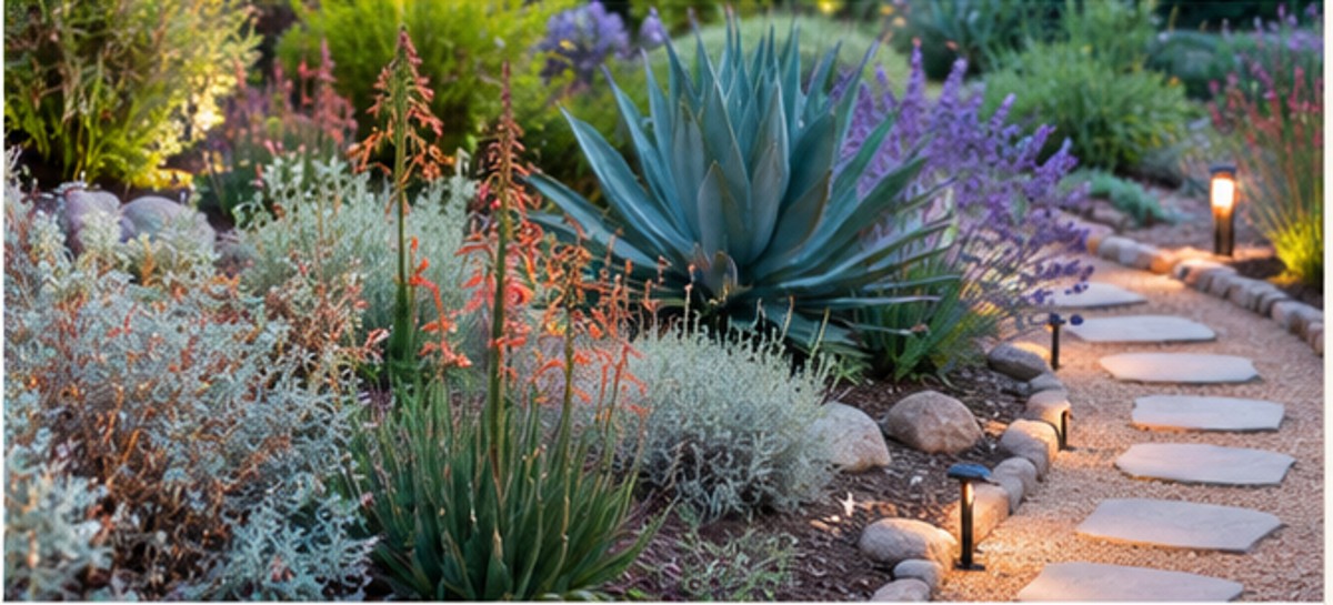 Waterwise Northern California garden